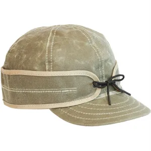 Stormy Kromer Waxed Cotton Cap Field Tan
