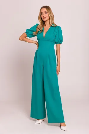 Stylish jumpsuit with a feminine cut
