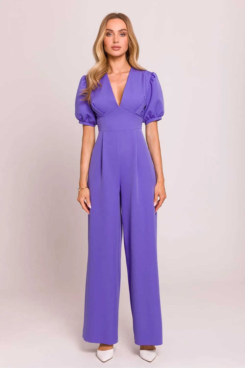 Stylish jumpsuit with a feminine cut