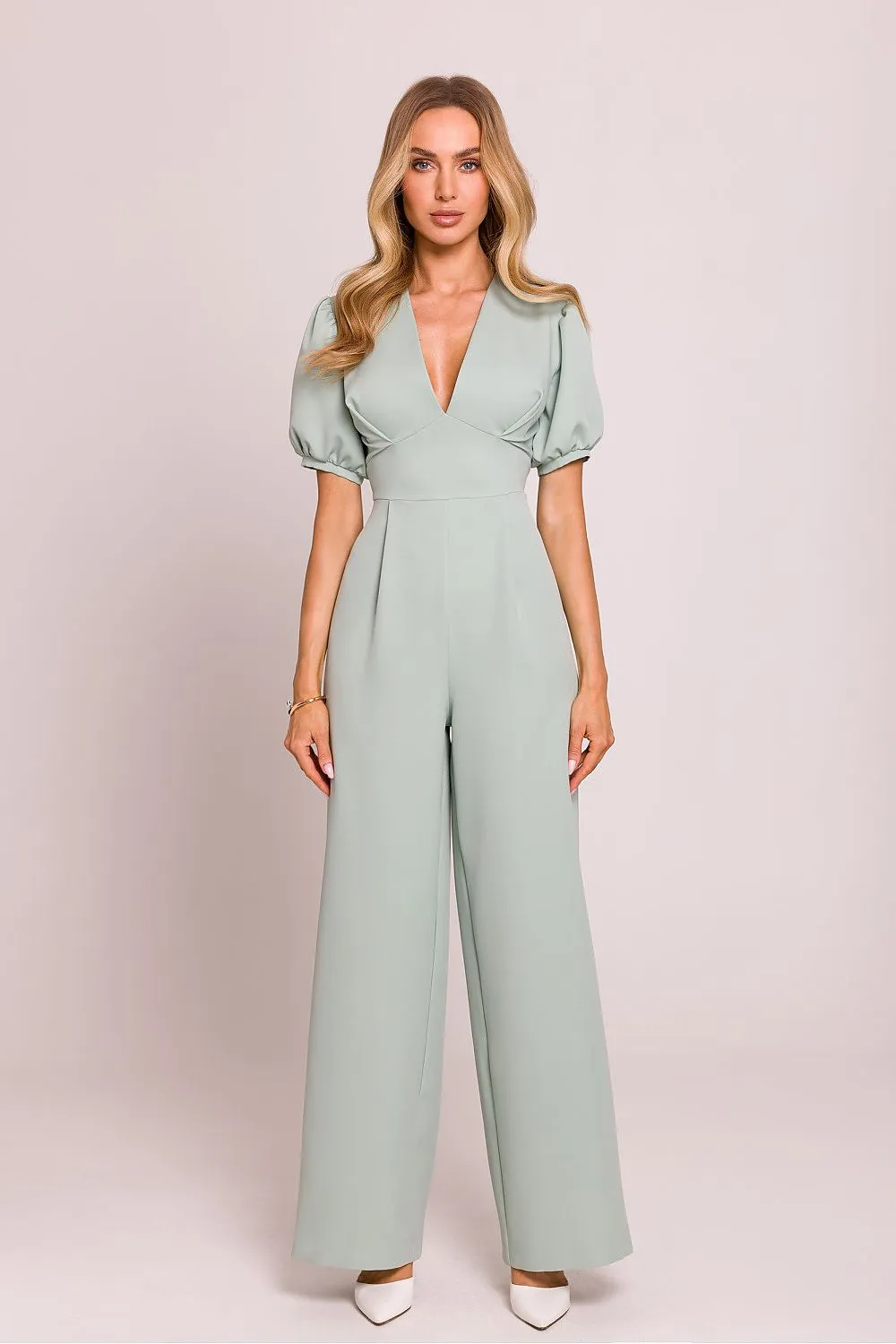 Stylish jumpsuit with a feminine cut