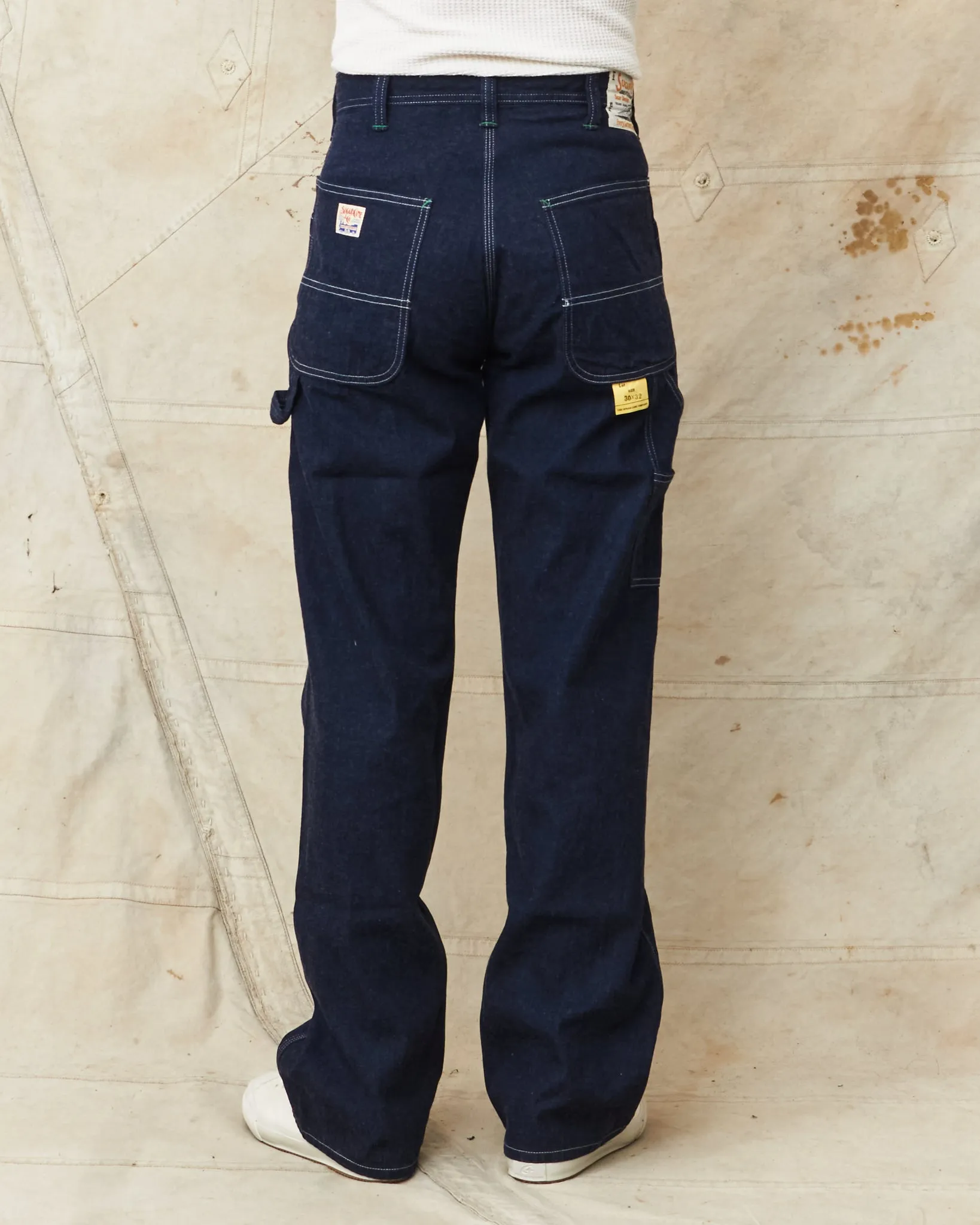 Sugar Cane 13oz. Blue Denim Work Pants SC42495