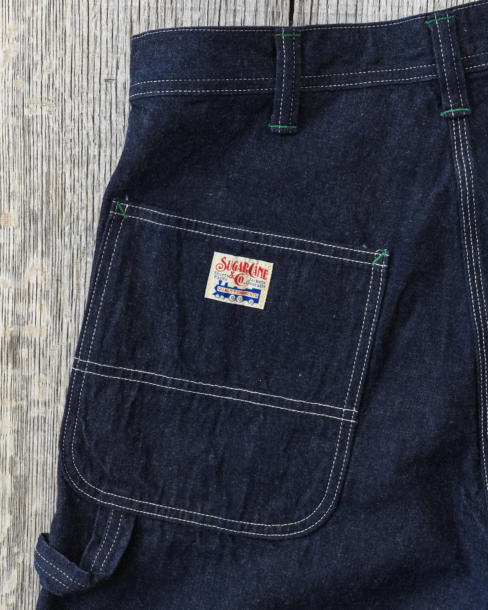 Sugar Cane 13oz. Blue Denim Work Pants SC42495