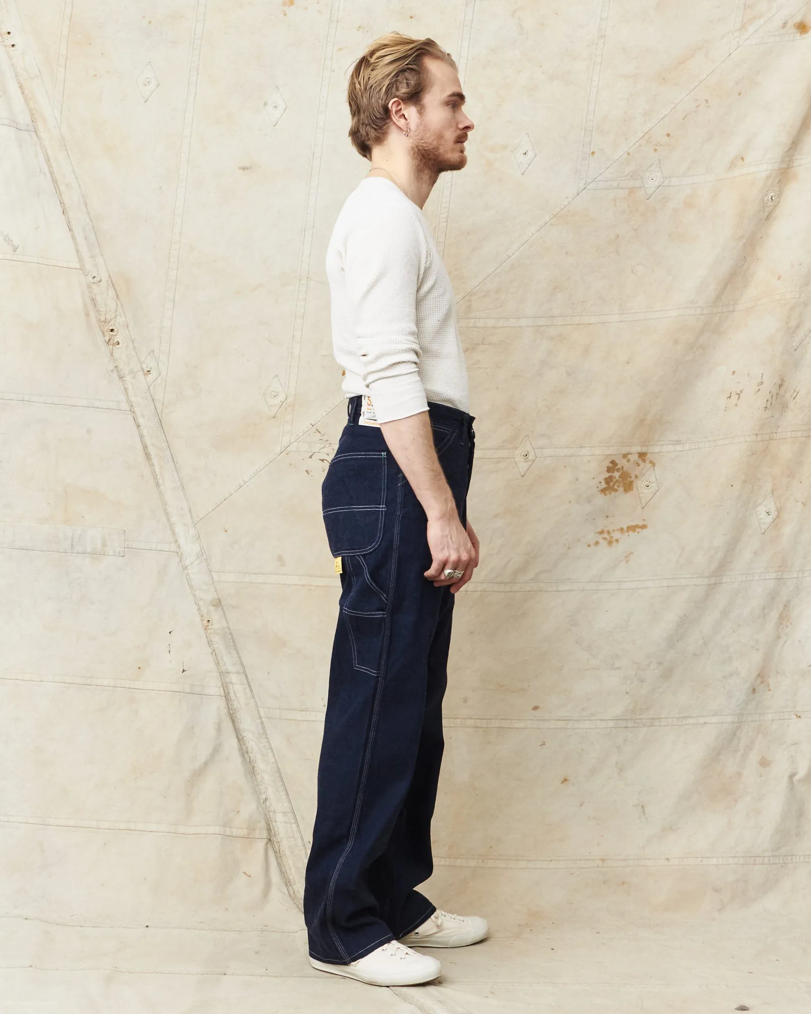 Sugar Cane 13oz. Blue Denim Work Pants SC42495
