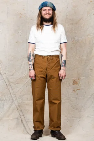 Sugar Cane 13oz. Brown Duck Work Pants SC41824