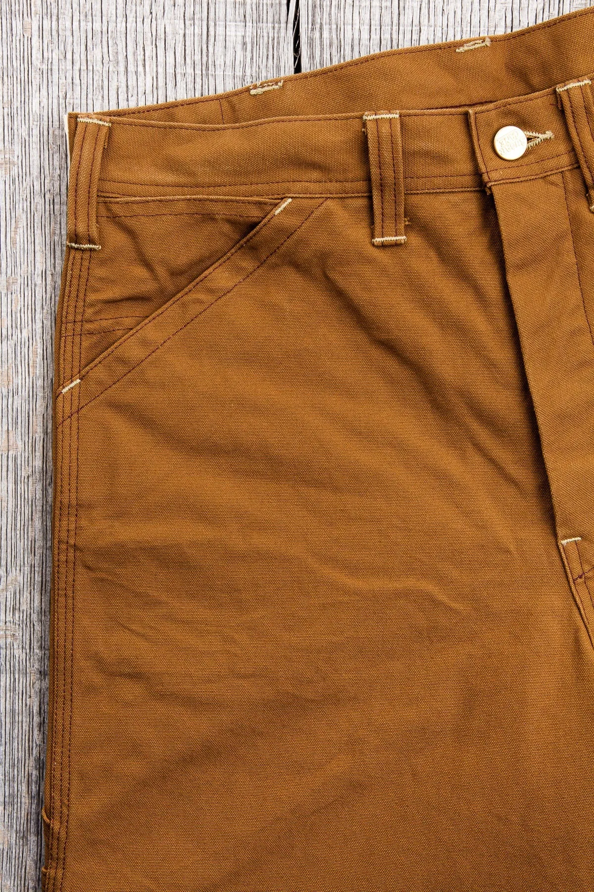 Sugar Cane 13oz. Brown Duck Work Pants SC41824