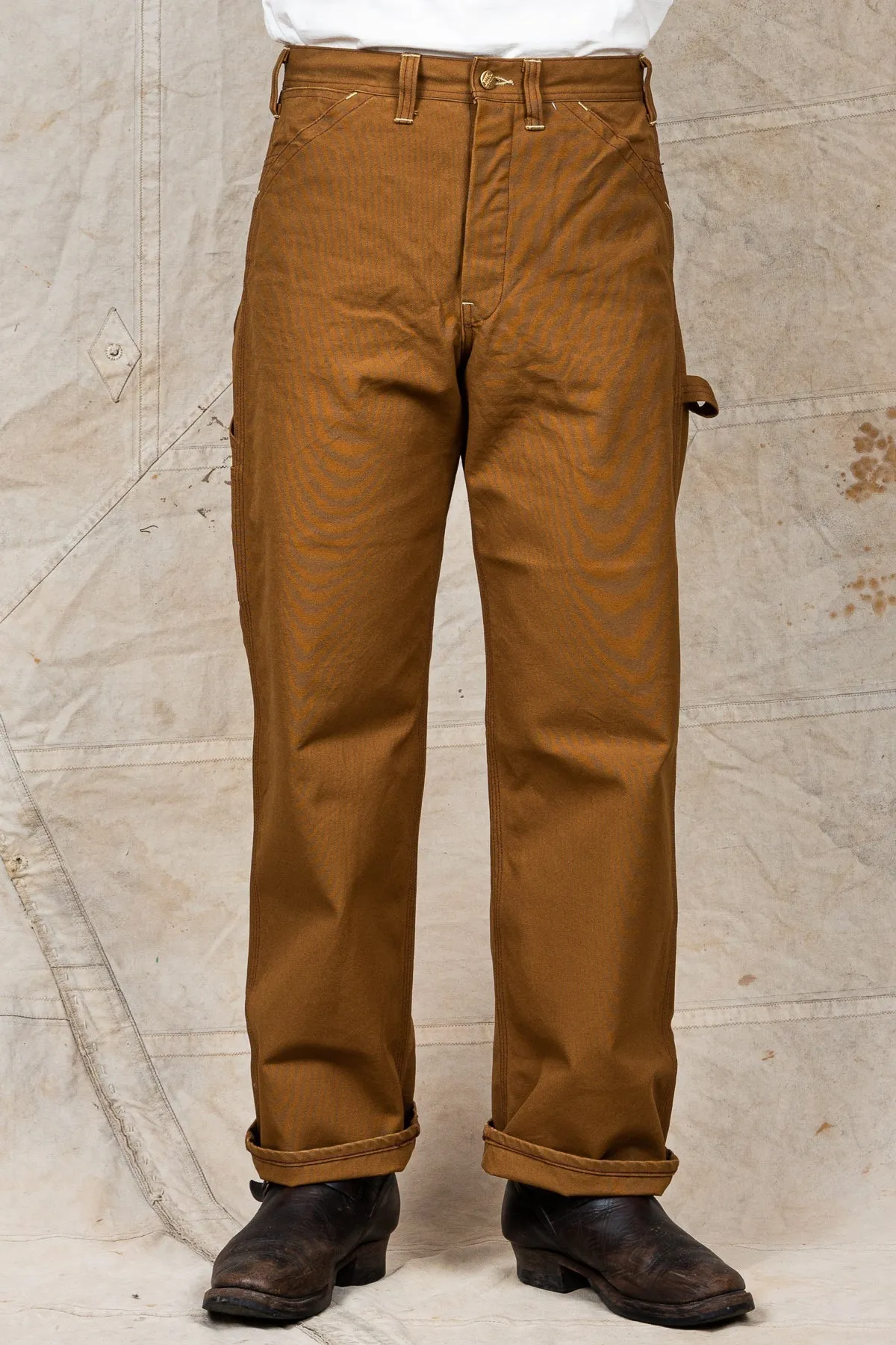 Sugar Cane 13oz. Brown Duck Work Pants SC41824