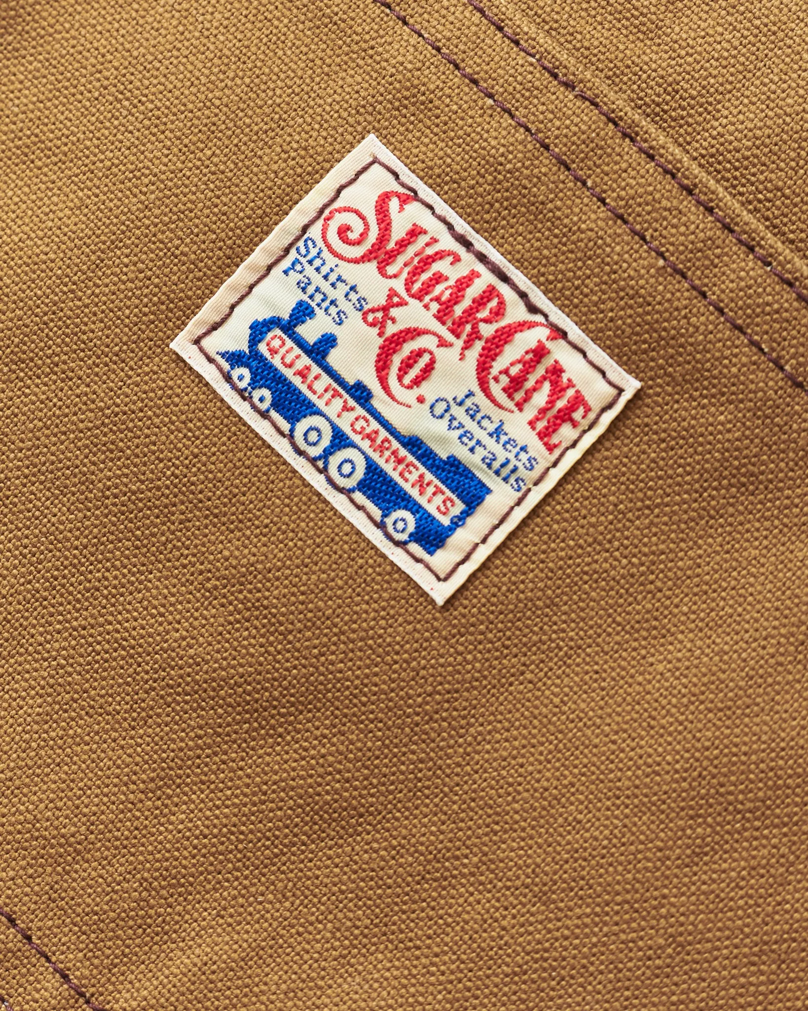 Sugar Cane 13oz. Brown Duck Work Pants SC42497