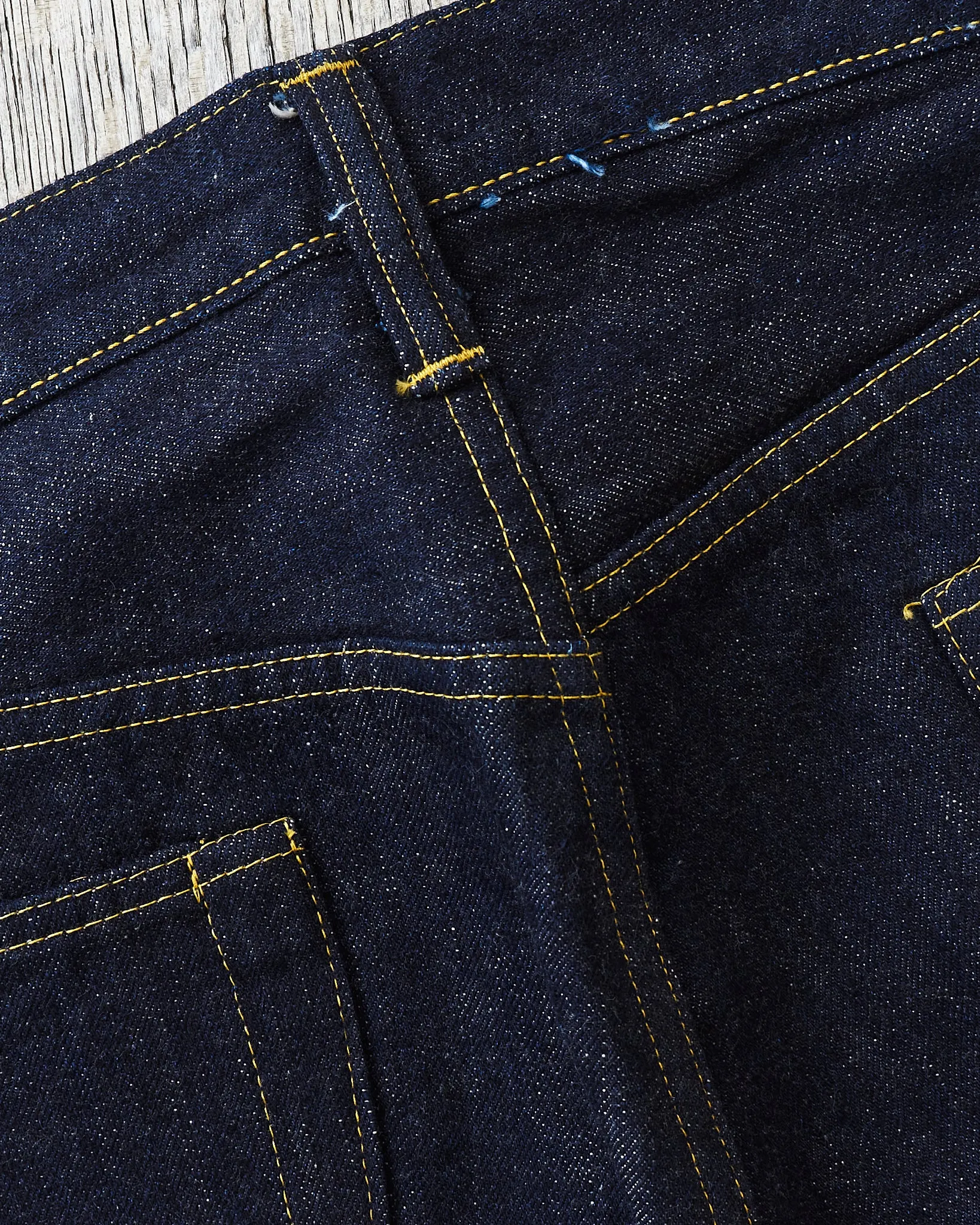 Sugar Cane & Co. Super "Denim" Collectibles #09 S1943 Denim Waist Overalls One Wash SC49009