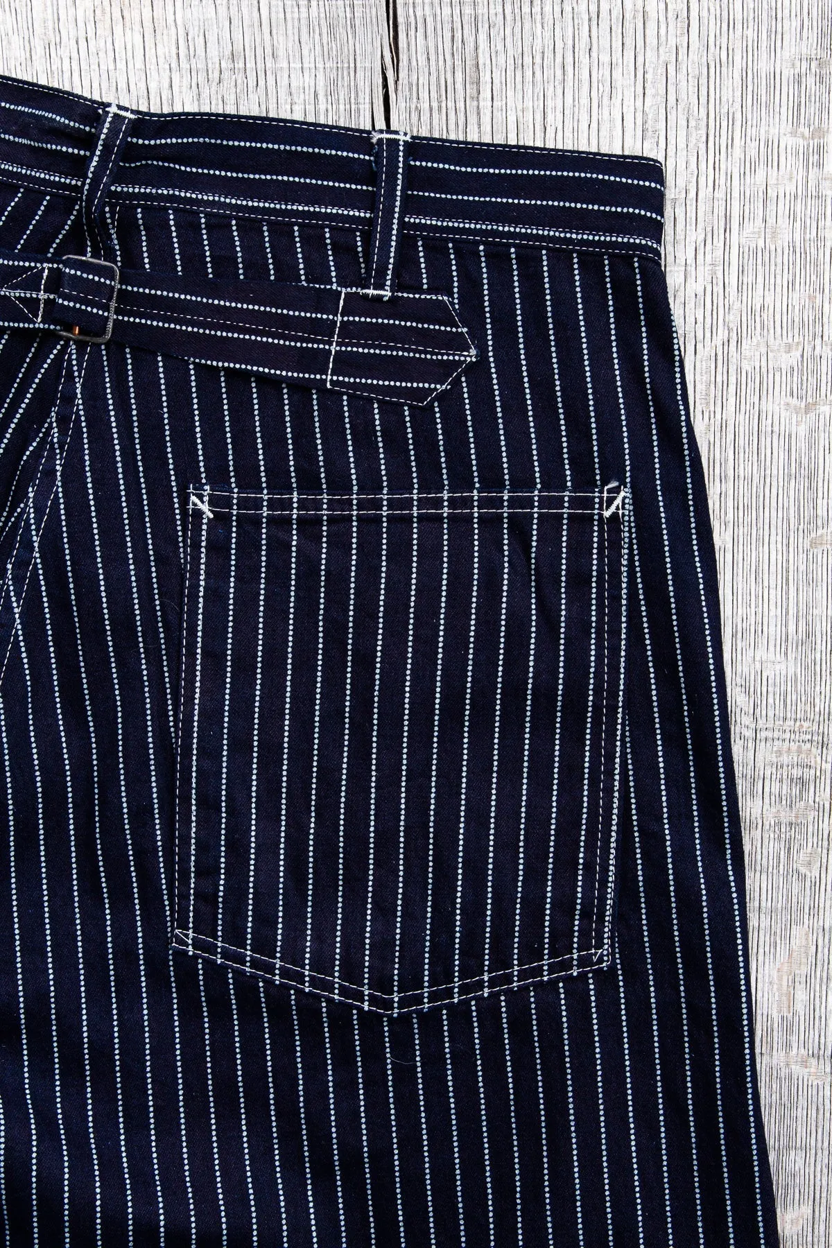 Sugar Cane & Co. Wabash Stripe Engineer Pants SC40786A