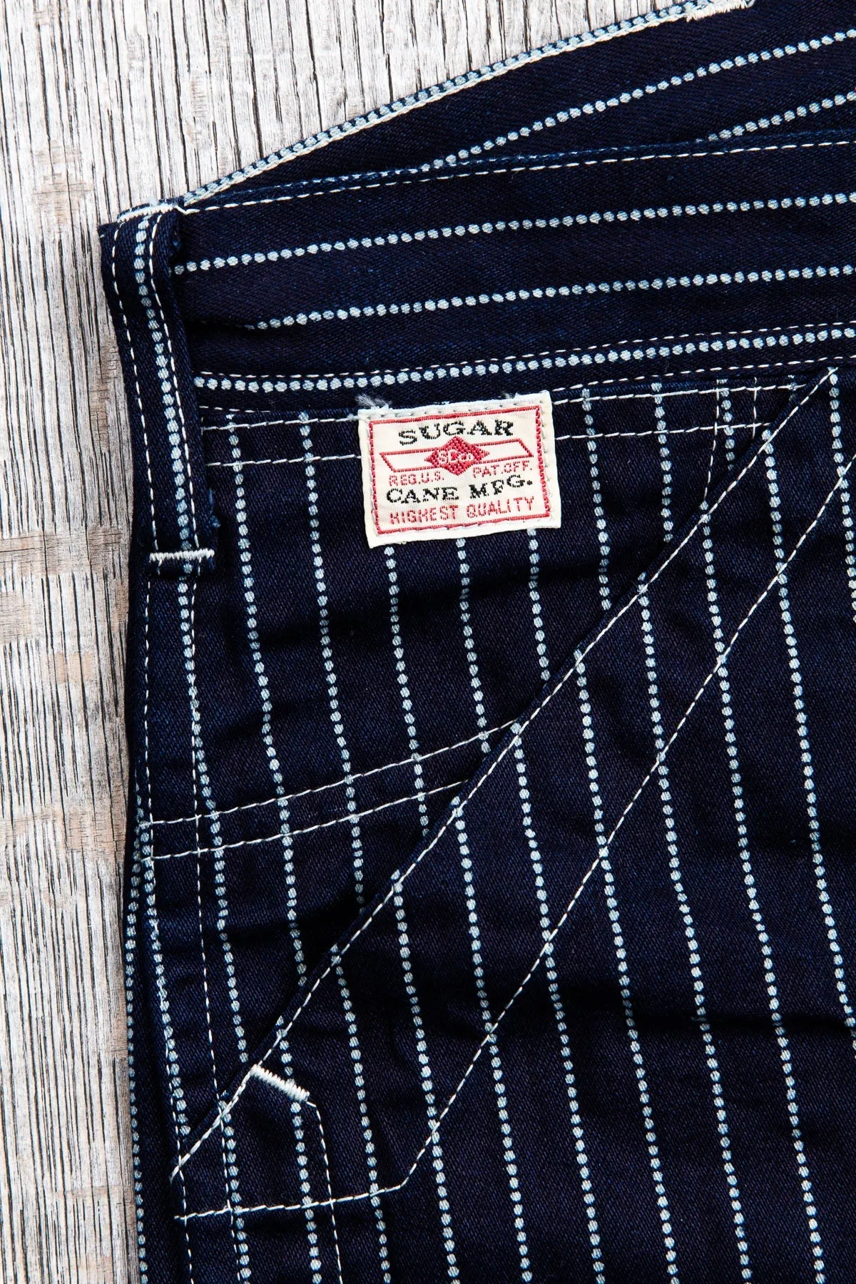Sugar Cane & Co. Wabash Stripe Engineer Pants SC40786A