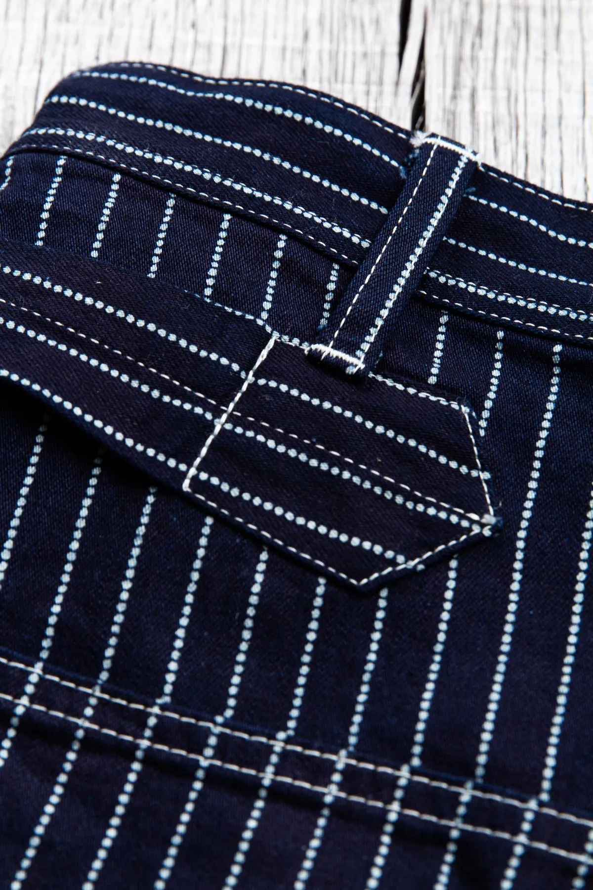 Sugar Cane & Co. Wabash Stripe Engineer Pants SC40786A
