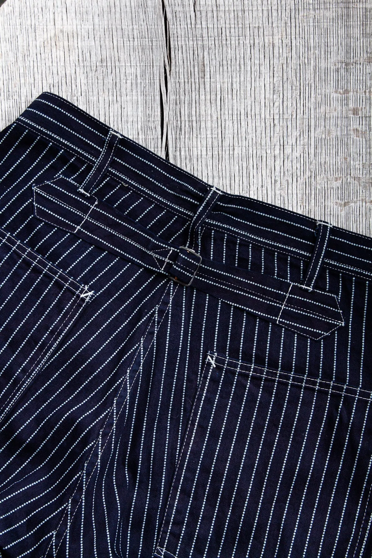 Sugar Cane & Co. Wabash Stripe Engineer Pants SC40786A