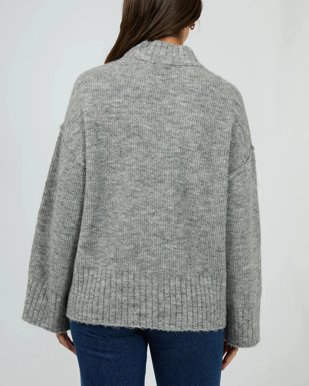 Suki Knit Jumper Grey