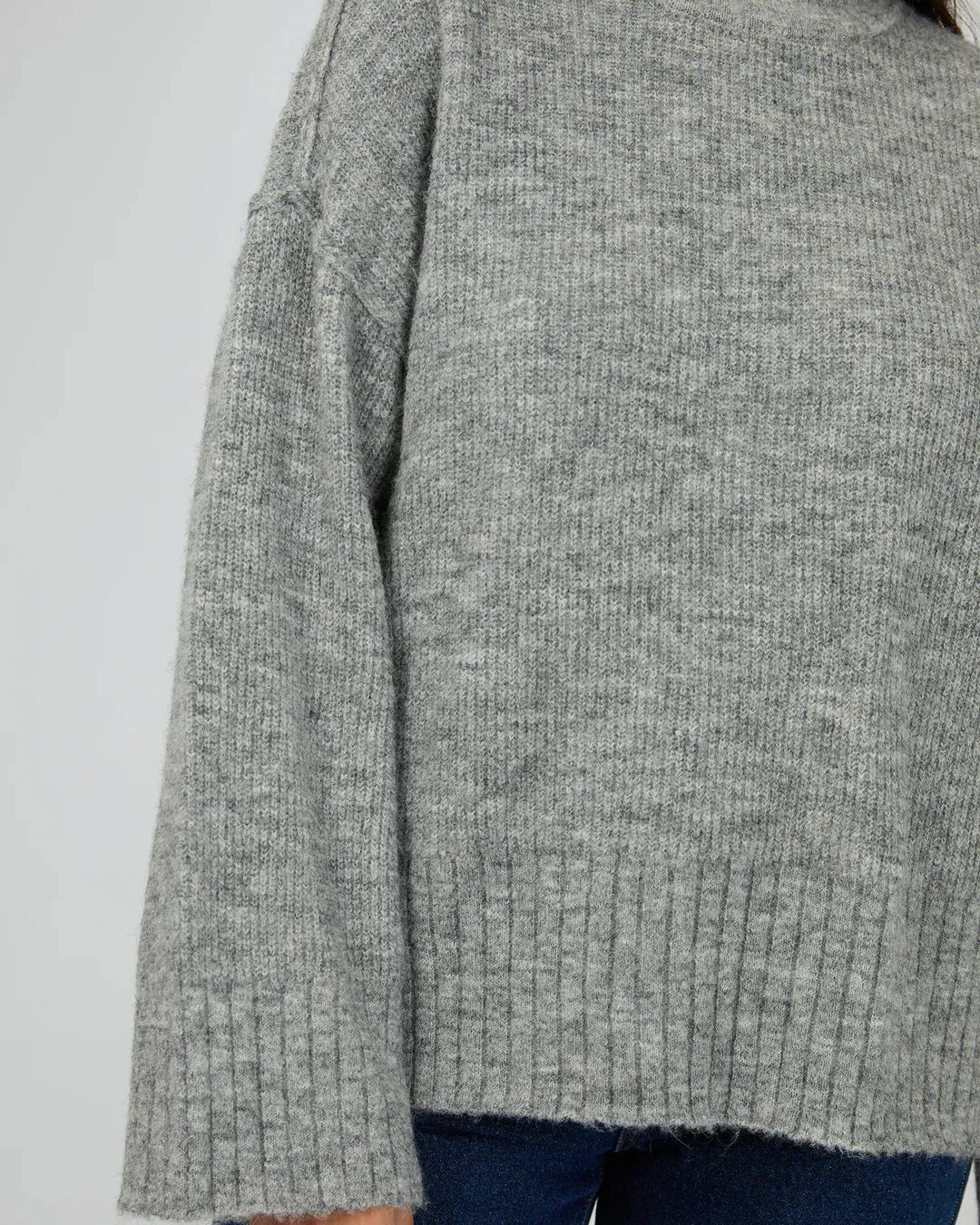 Suki Knit Jumper Grey