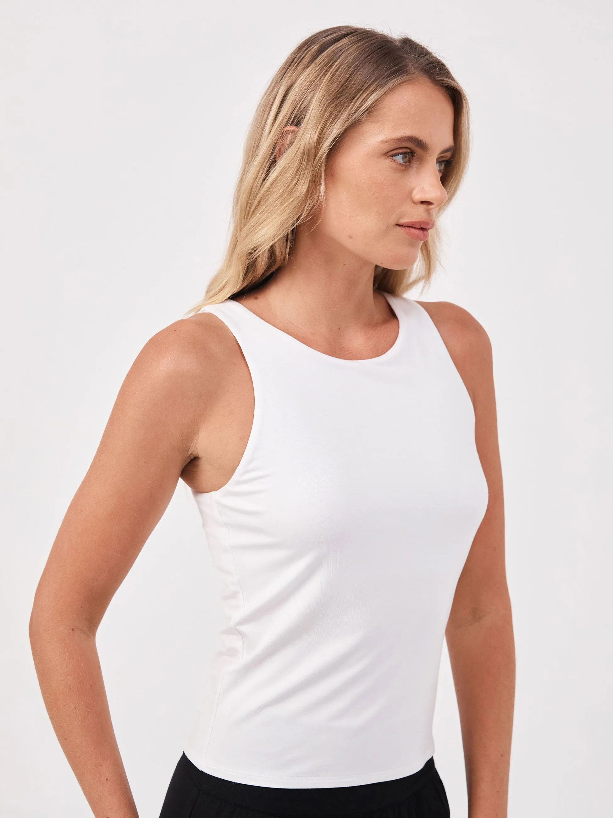 Sully Tank - White