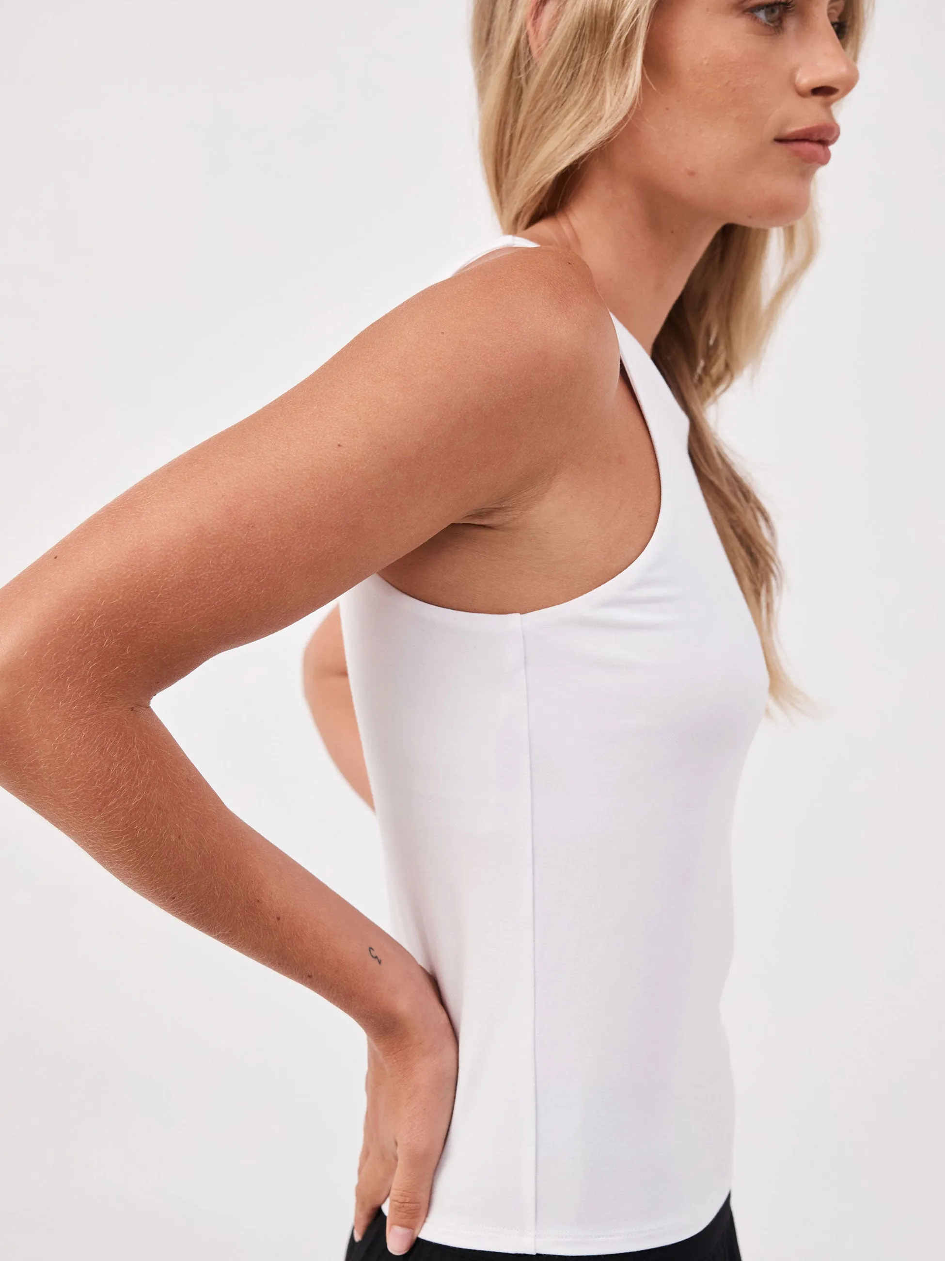 Sully Tank - White