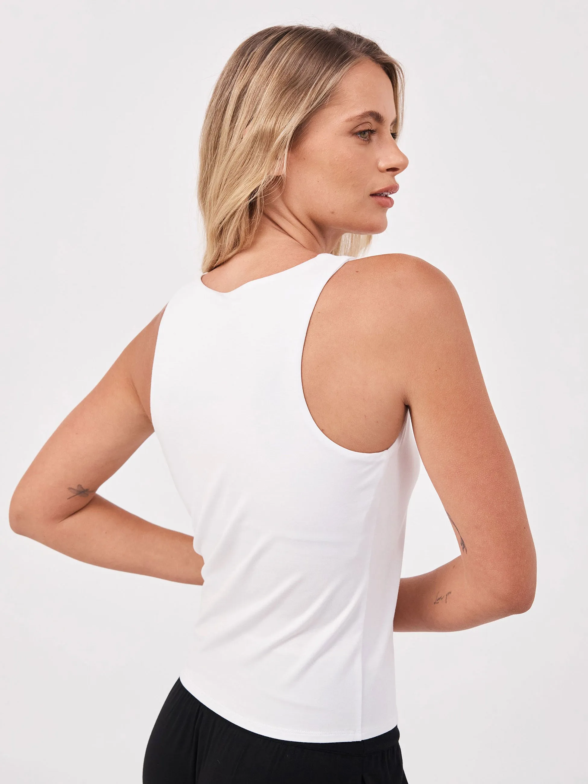 Sully Tank - White