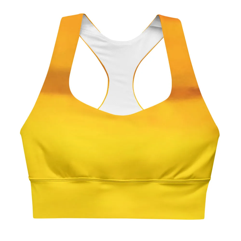Sunburst Longline sports bra