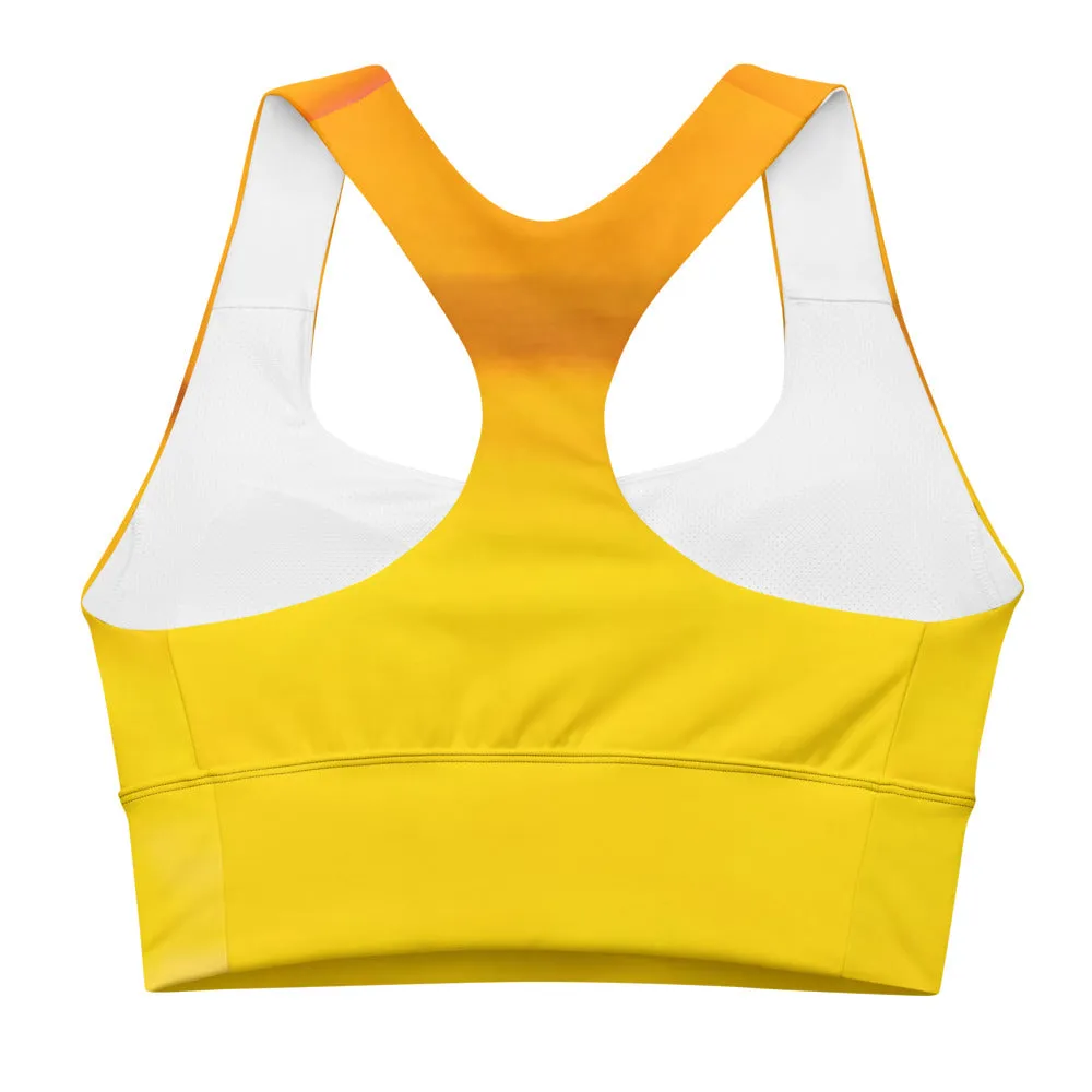 Sunburst Longline sports bra