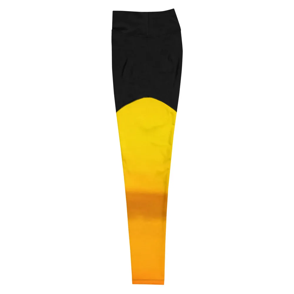 Sunburst Sports Leggings