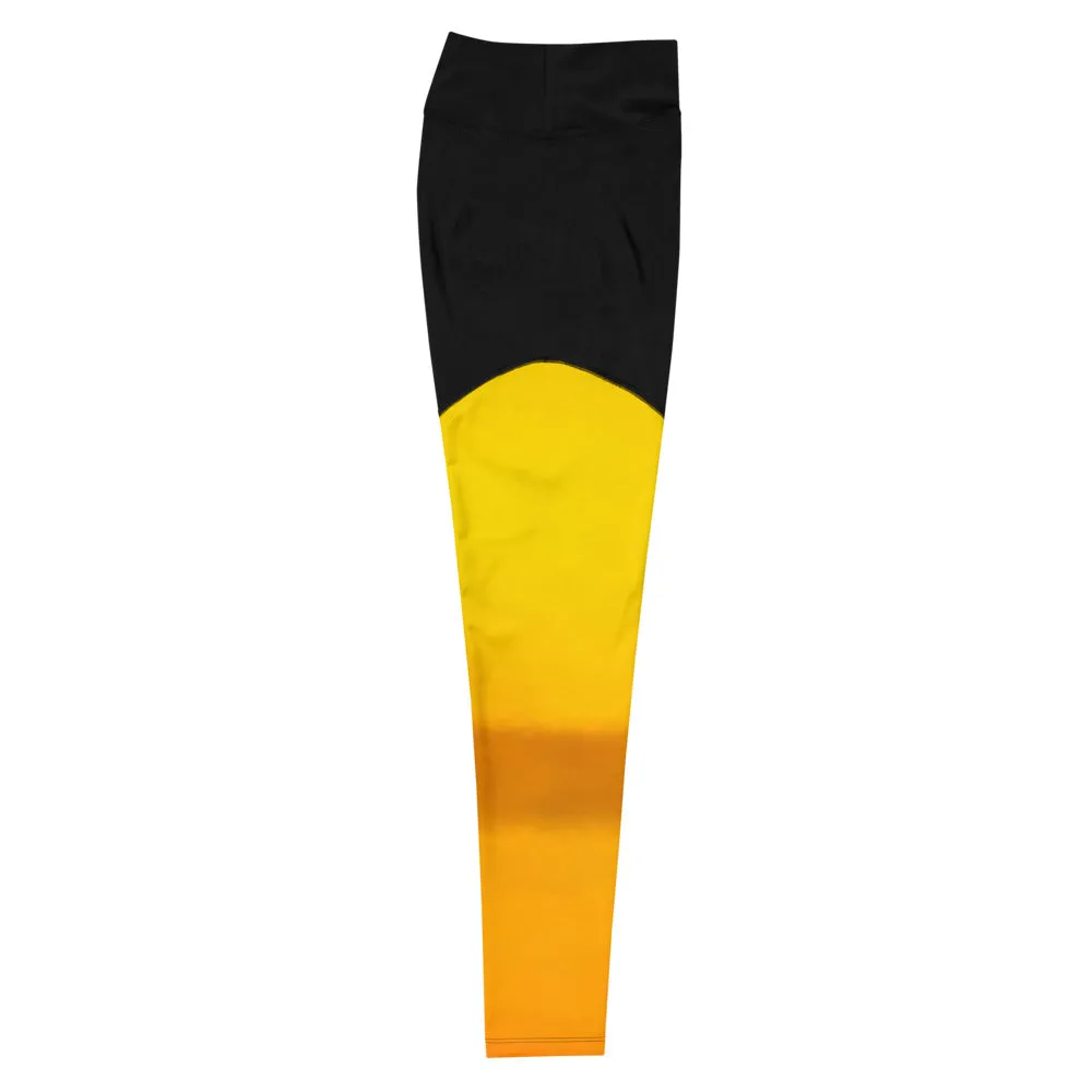 Sunburst Sports Leggings