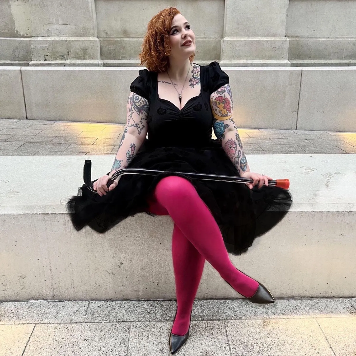 Super Opaque Tights - Anemone