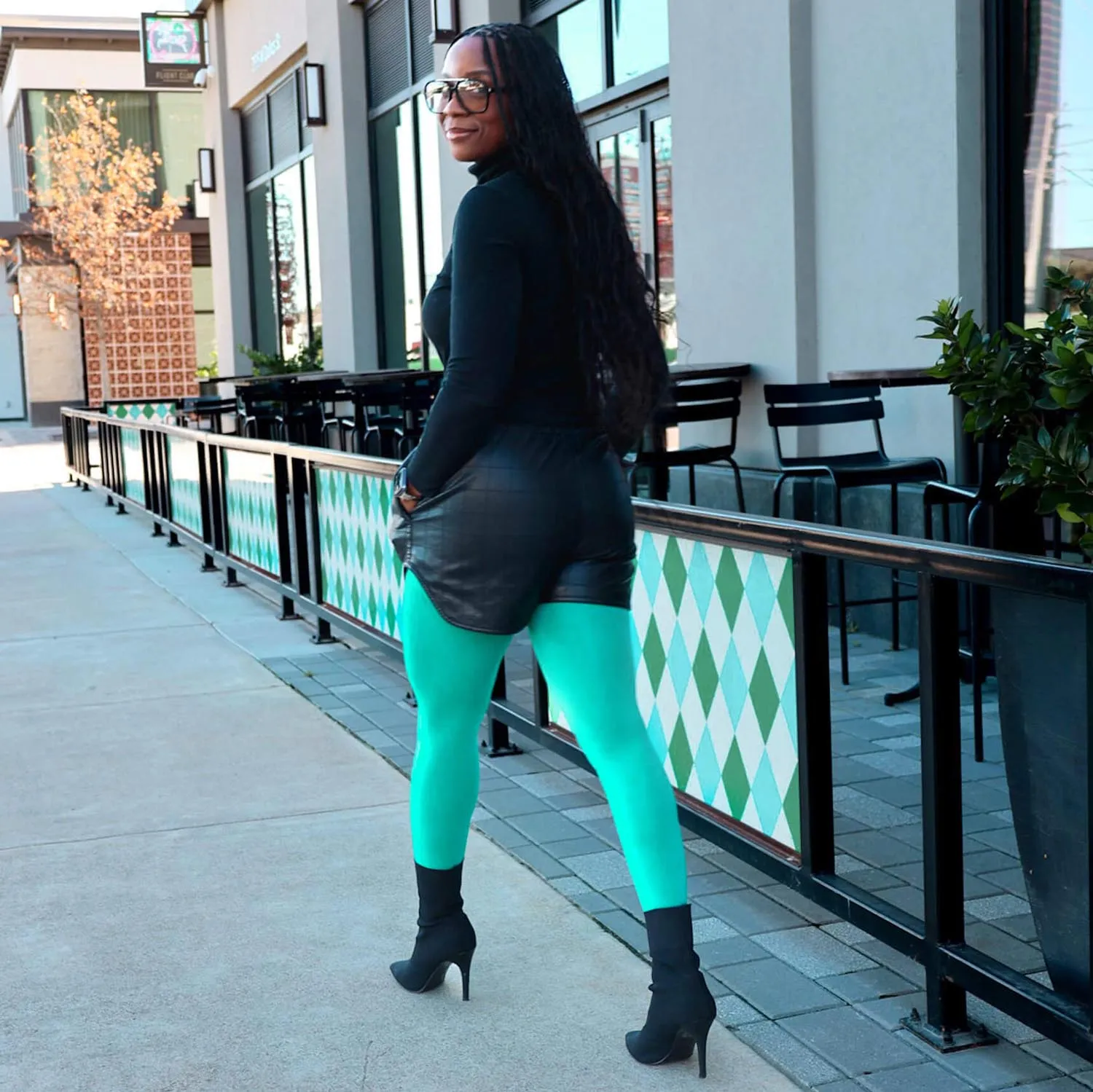 Super Opaque Tights - Bettafish