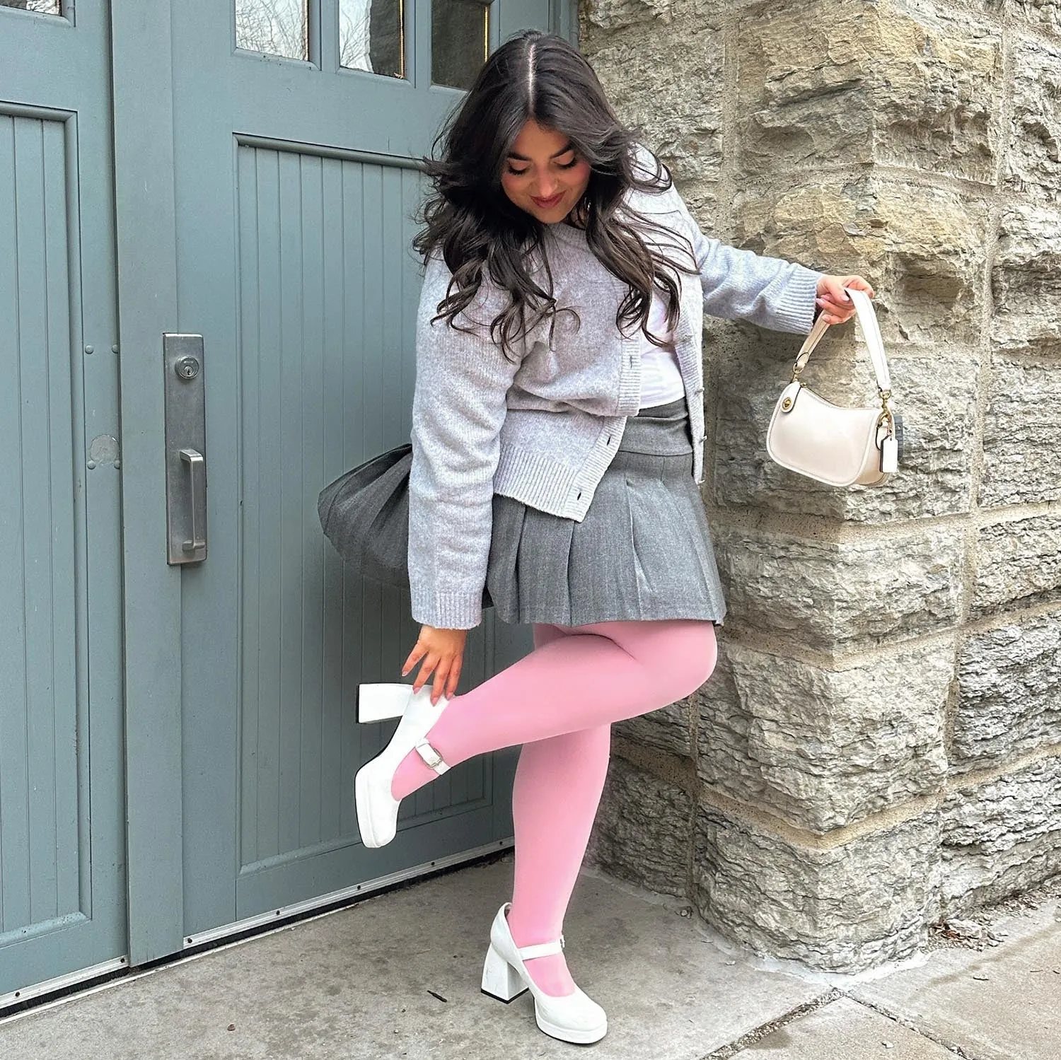 Super Opaque Tights - Piglet
