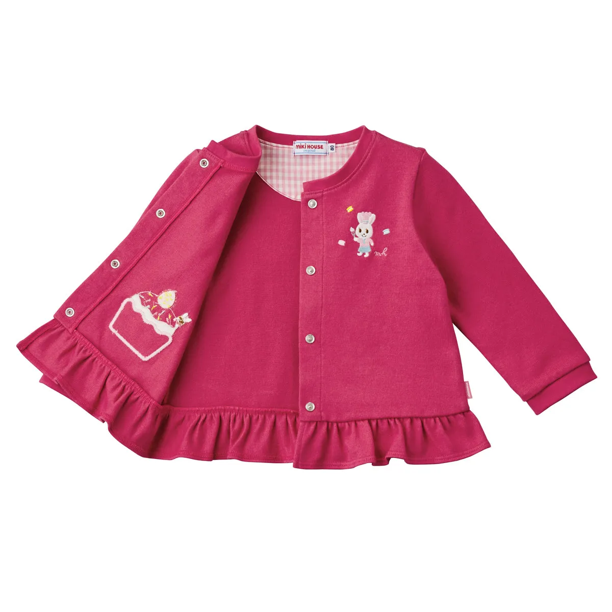 Sweets Motif Fluffy Cotton Cardigan