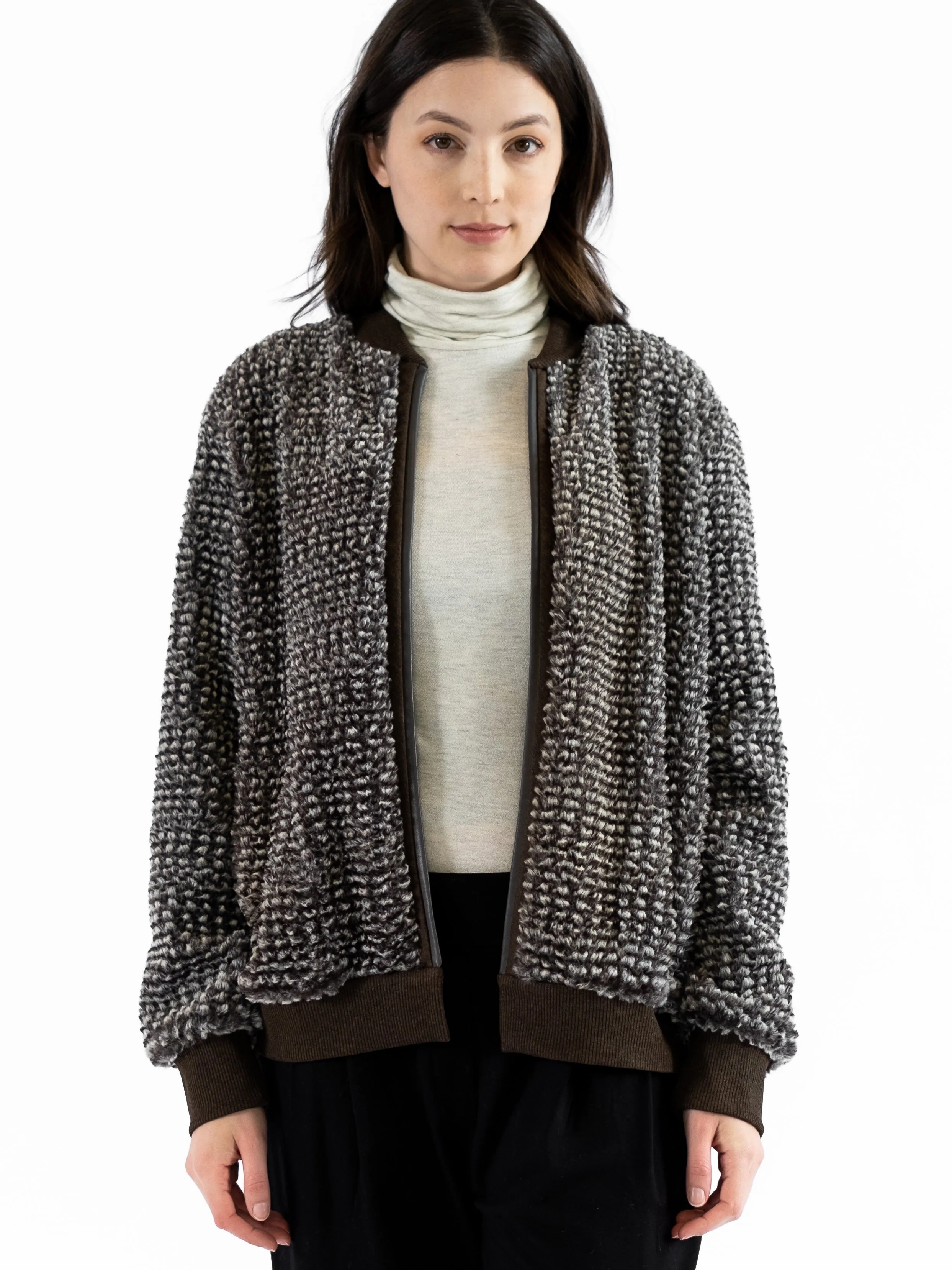Taylor Faux Fur Bomber Jacket