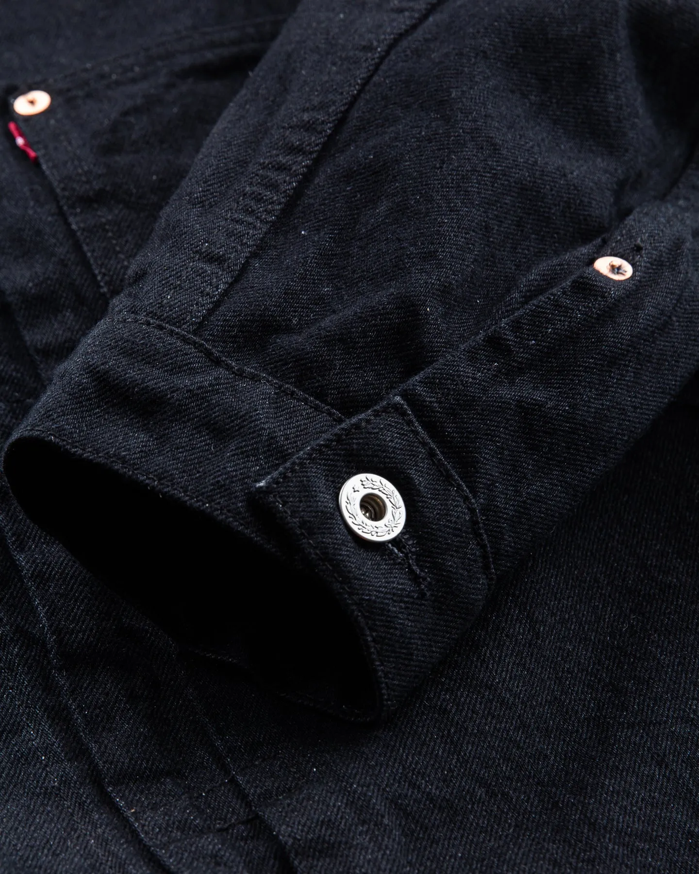 TCB Jeans S40's Jacket Black Denim One Wash