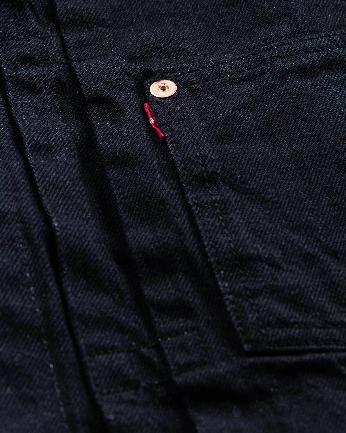 TCB Jeans S40's Jacket Black Denim One Wash