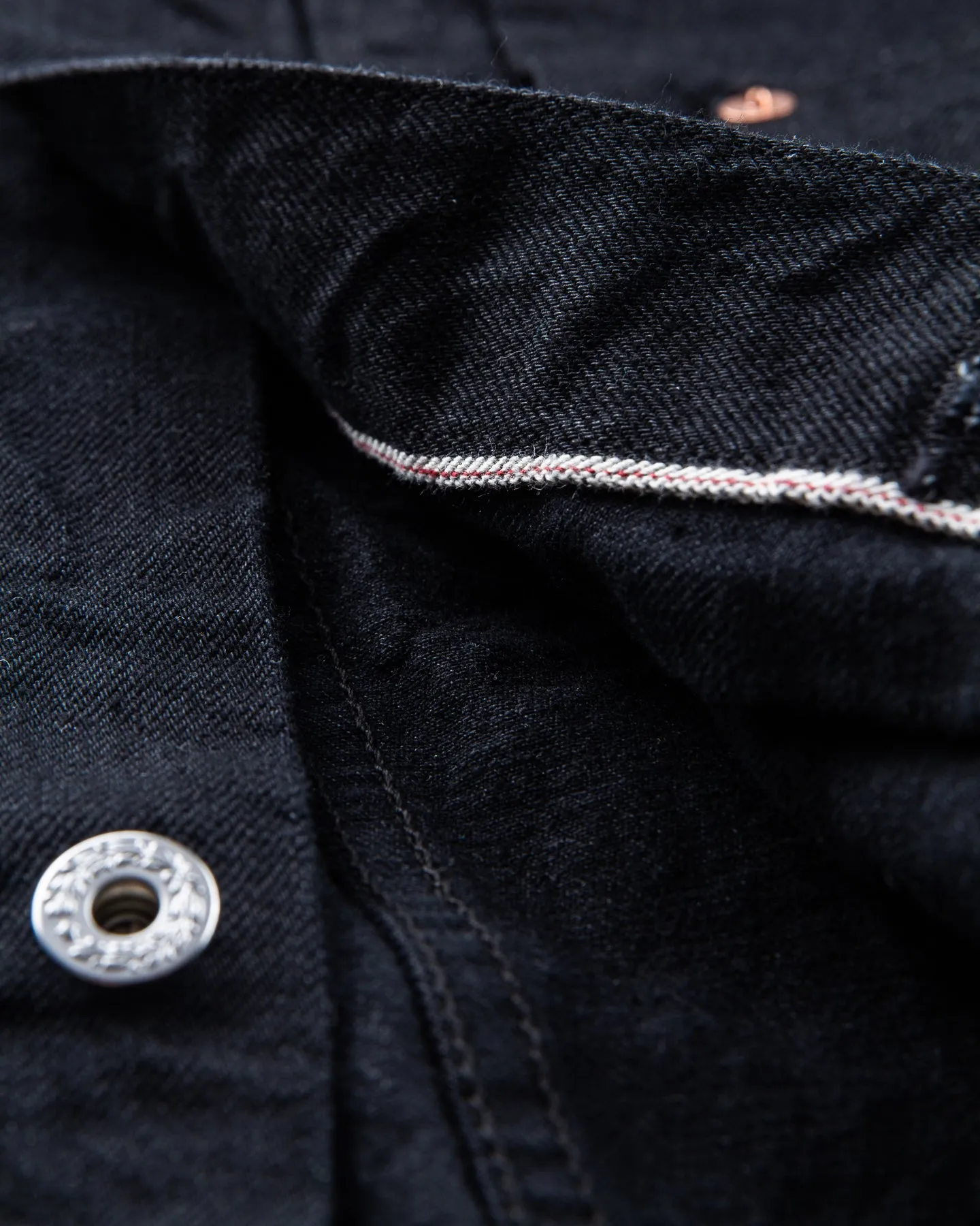 TCB Jeans S40's Jacket Black Denim One Wash