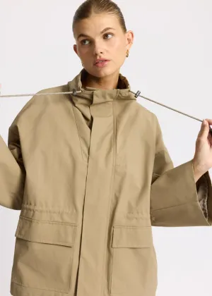 Tech Jacket Cloud - beige taupe
