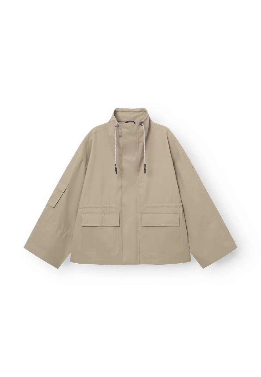 Tech Jacket Cloud - beige taupe