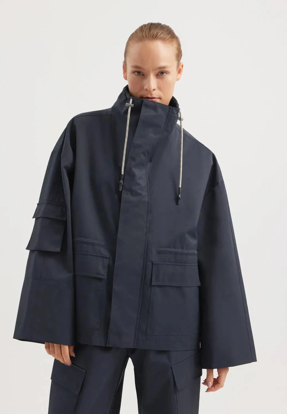 Tech Jacket Cloud - dark navy