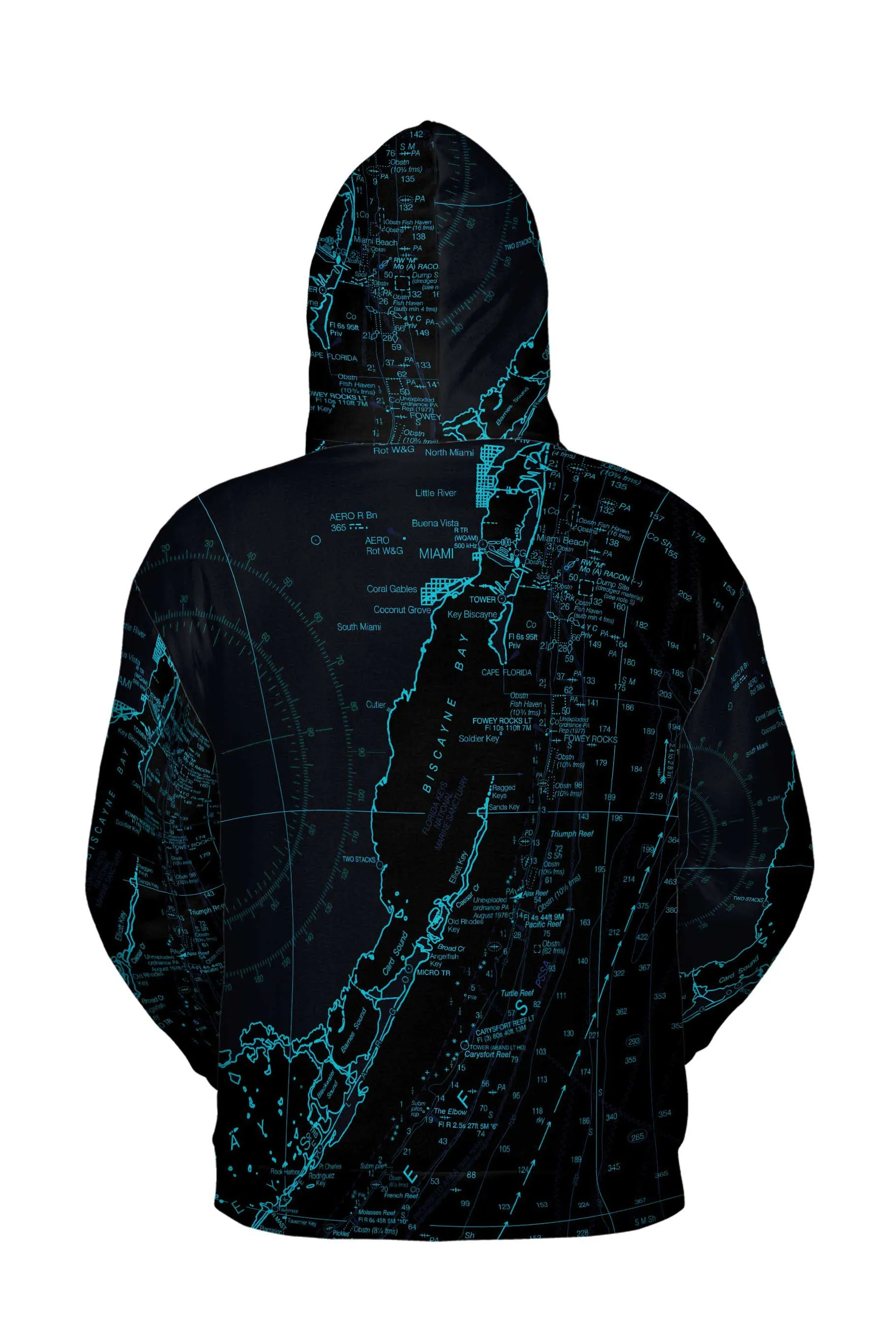 The Biscayne Bay by Starlight Lightweight Hoodie Sweatshirt