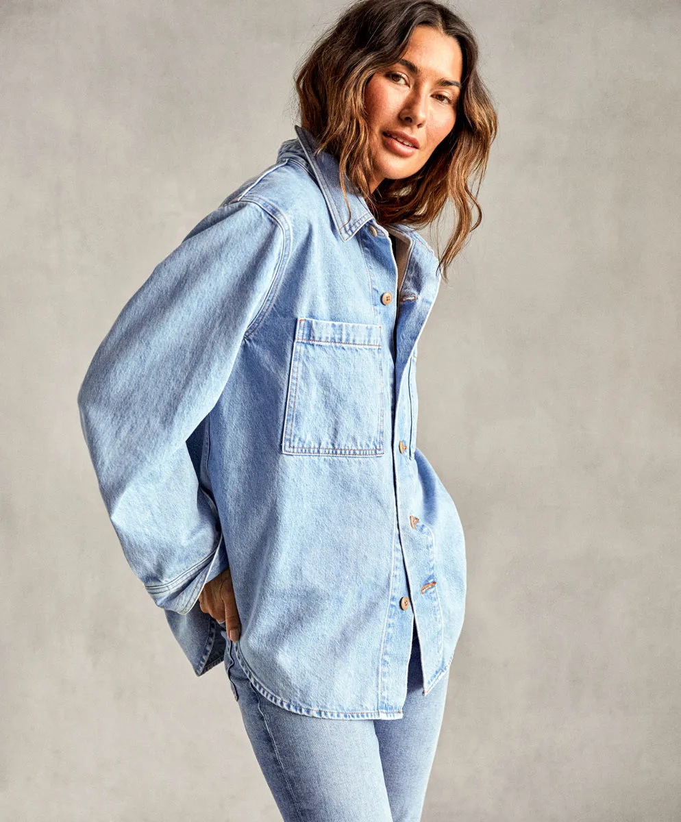The Canyon Jean Shacket