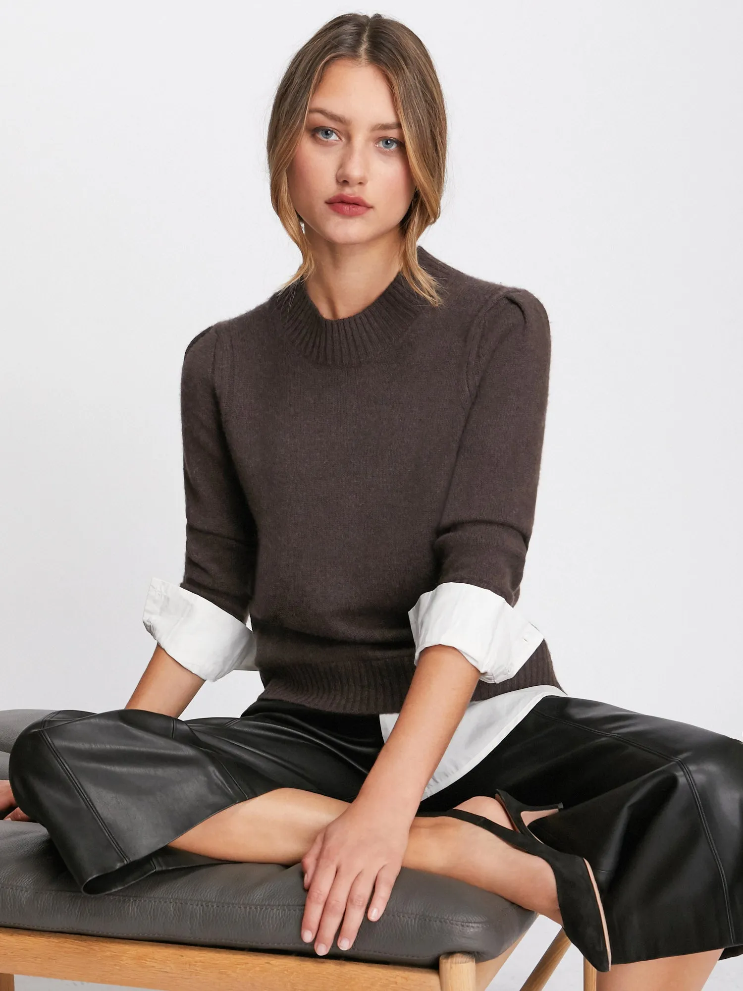 The Eton Layered Crew Looker