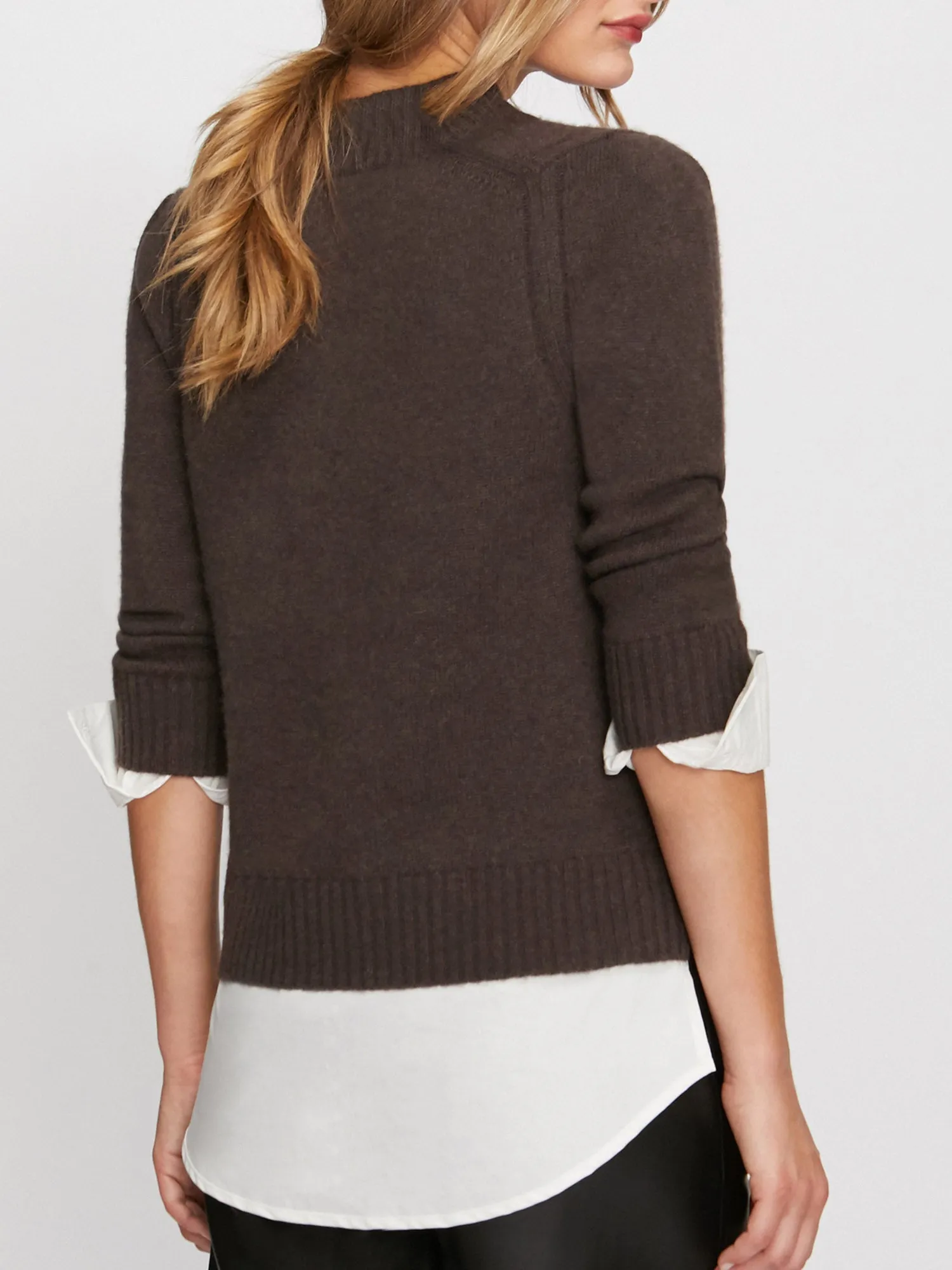 The Eton Layered Crew Looker