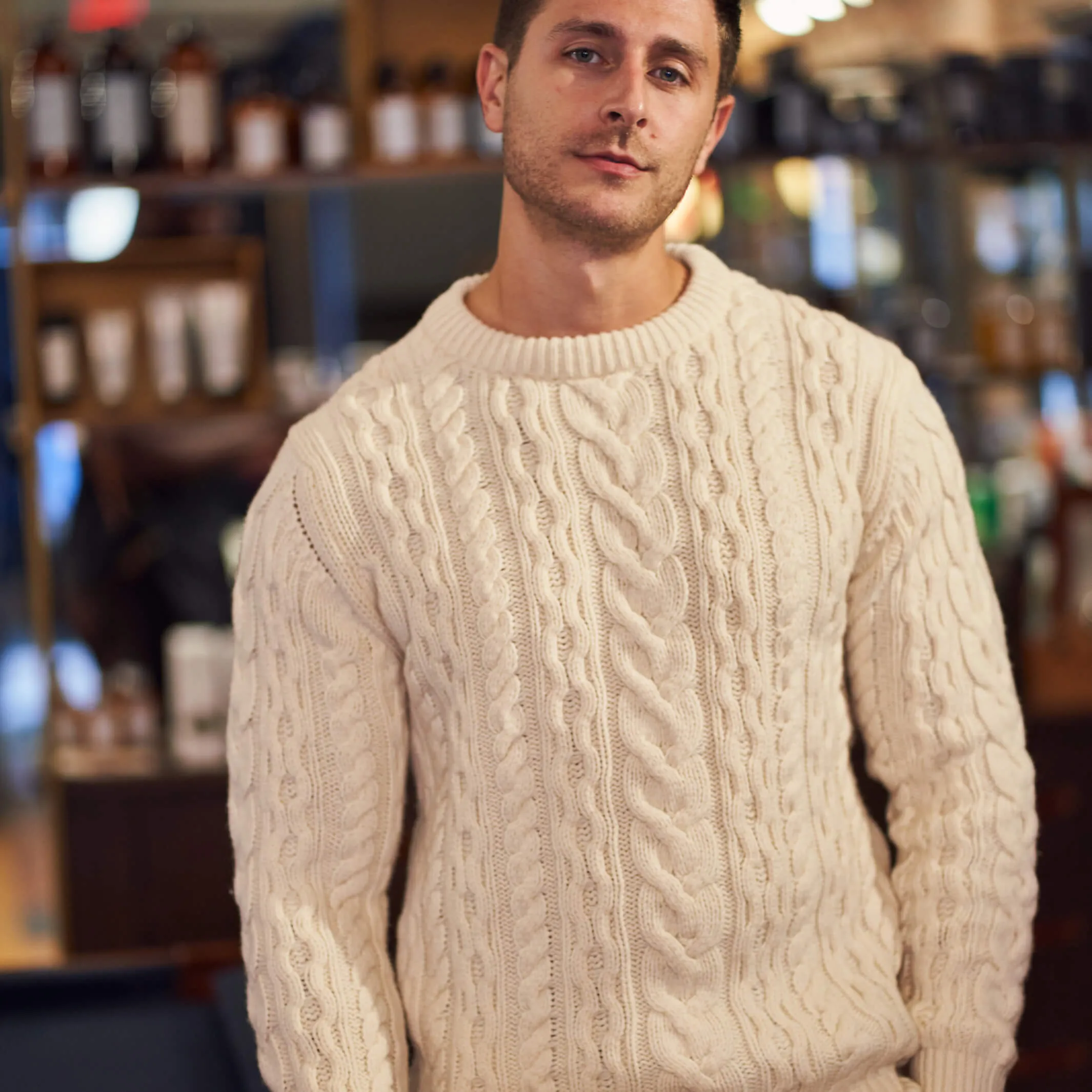 The Jacob Six-Ply Lambswool Aran