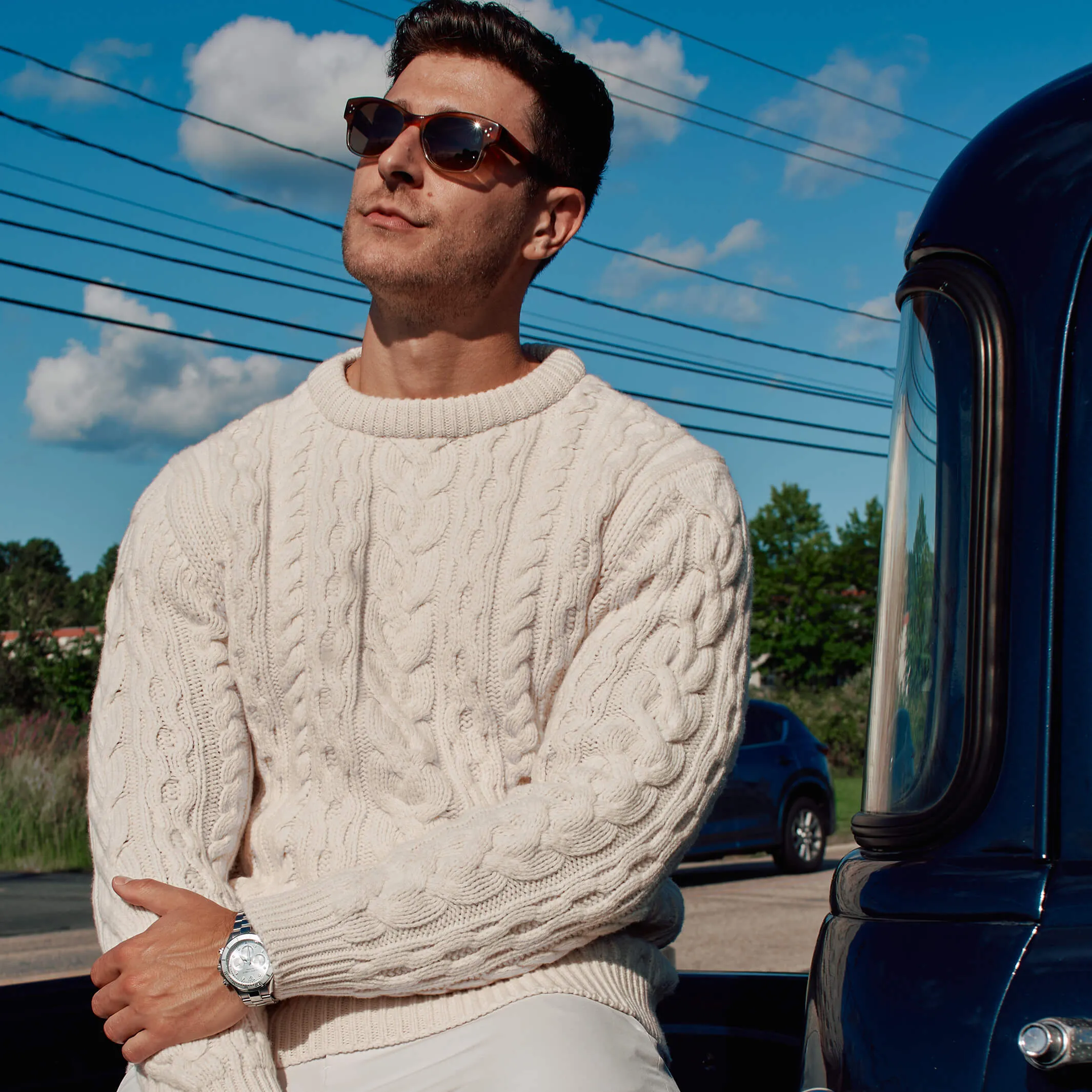 The Jacob Six-Ply Lambswool Aran