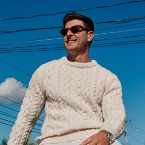 The Jacob Six-Ply Lambswool Aran