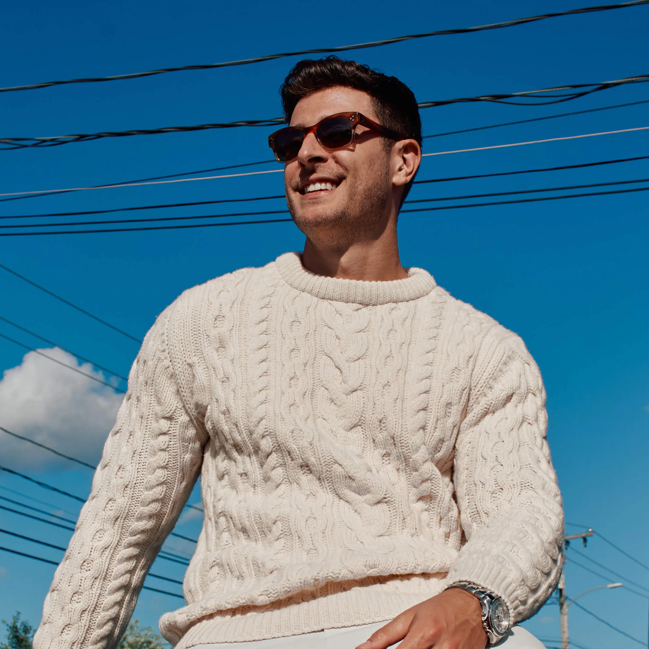 The Jacob Six-Ply Lambswool Aran