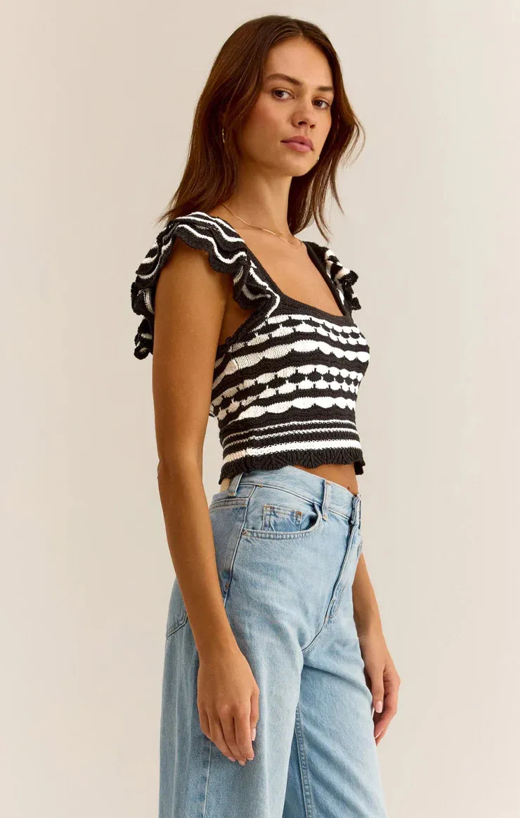 The Noella Crochet Top
