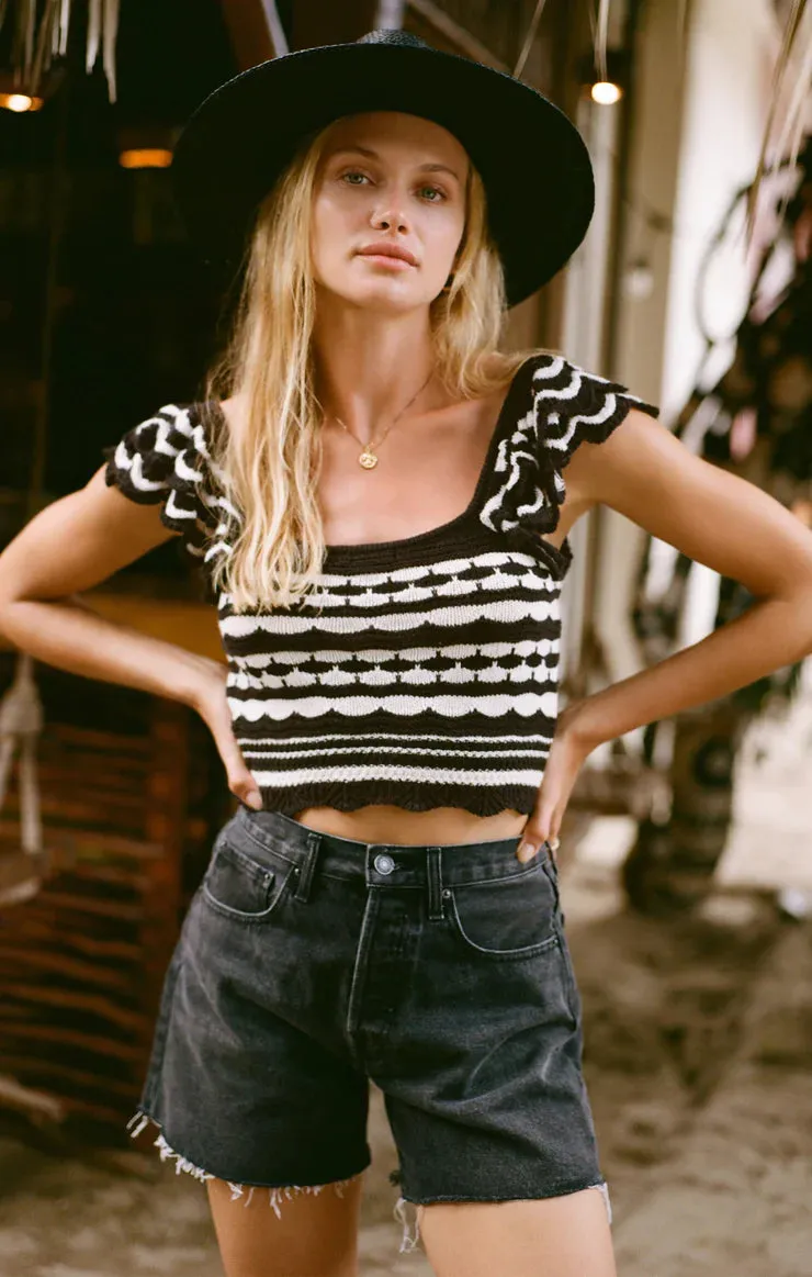 The Noella Crochet Top