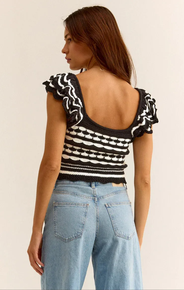 The Noella Crochet Top