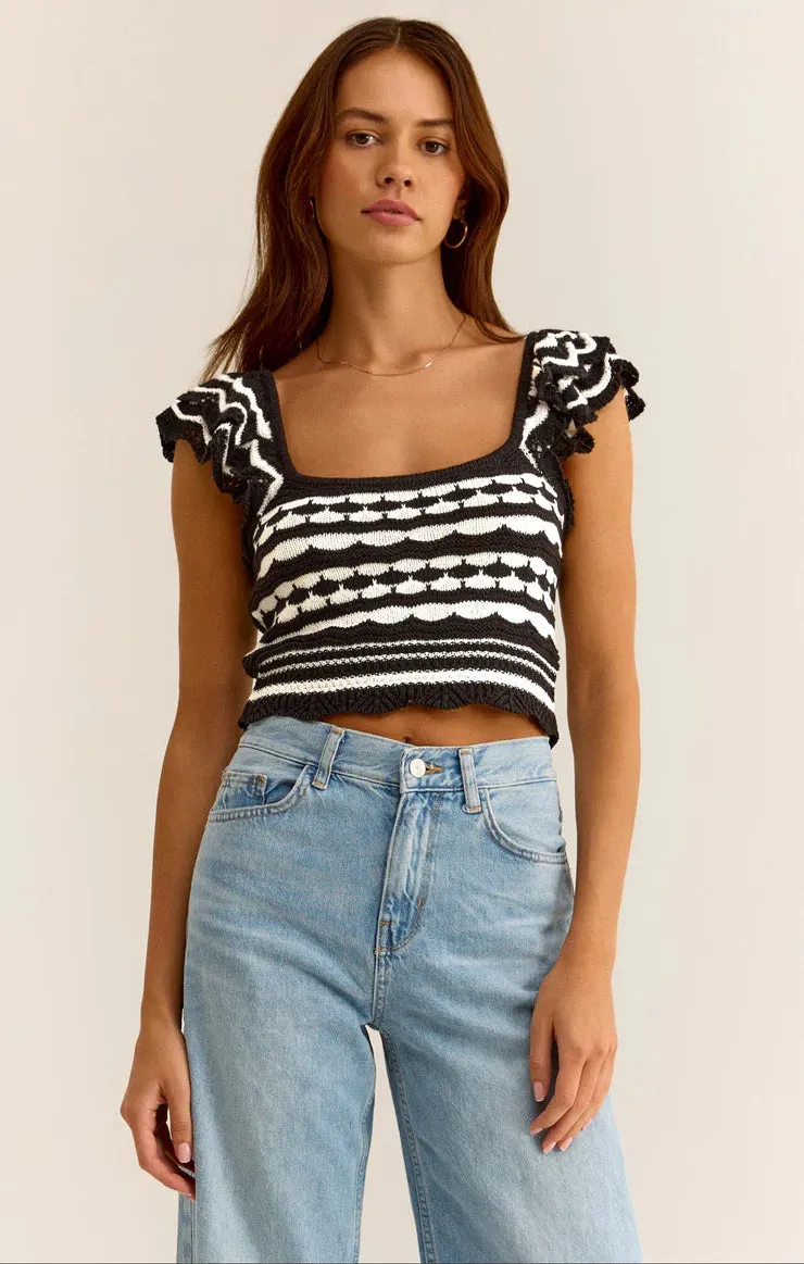 The Noella Crochet Top