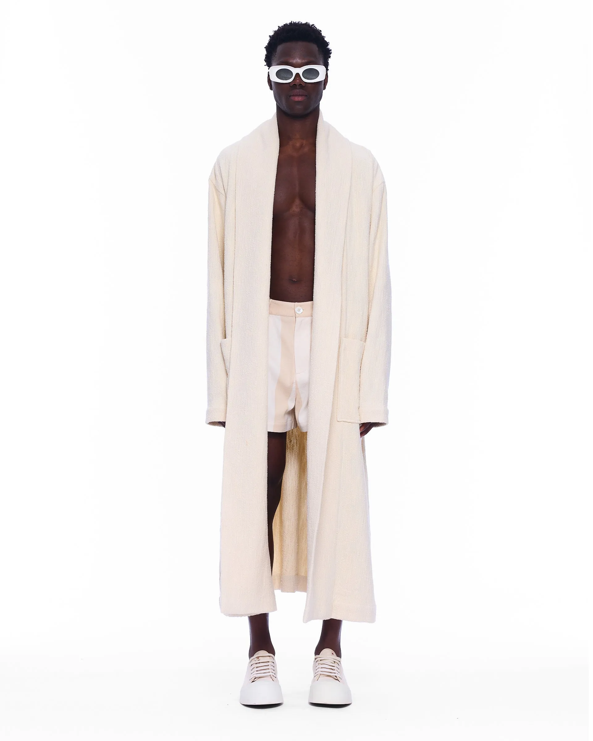 The Robe : Ecru Flamme