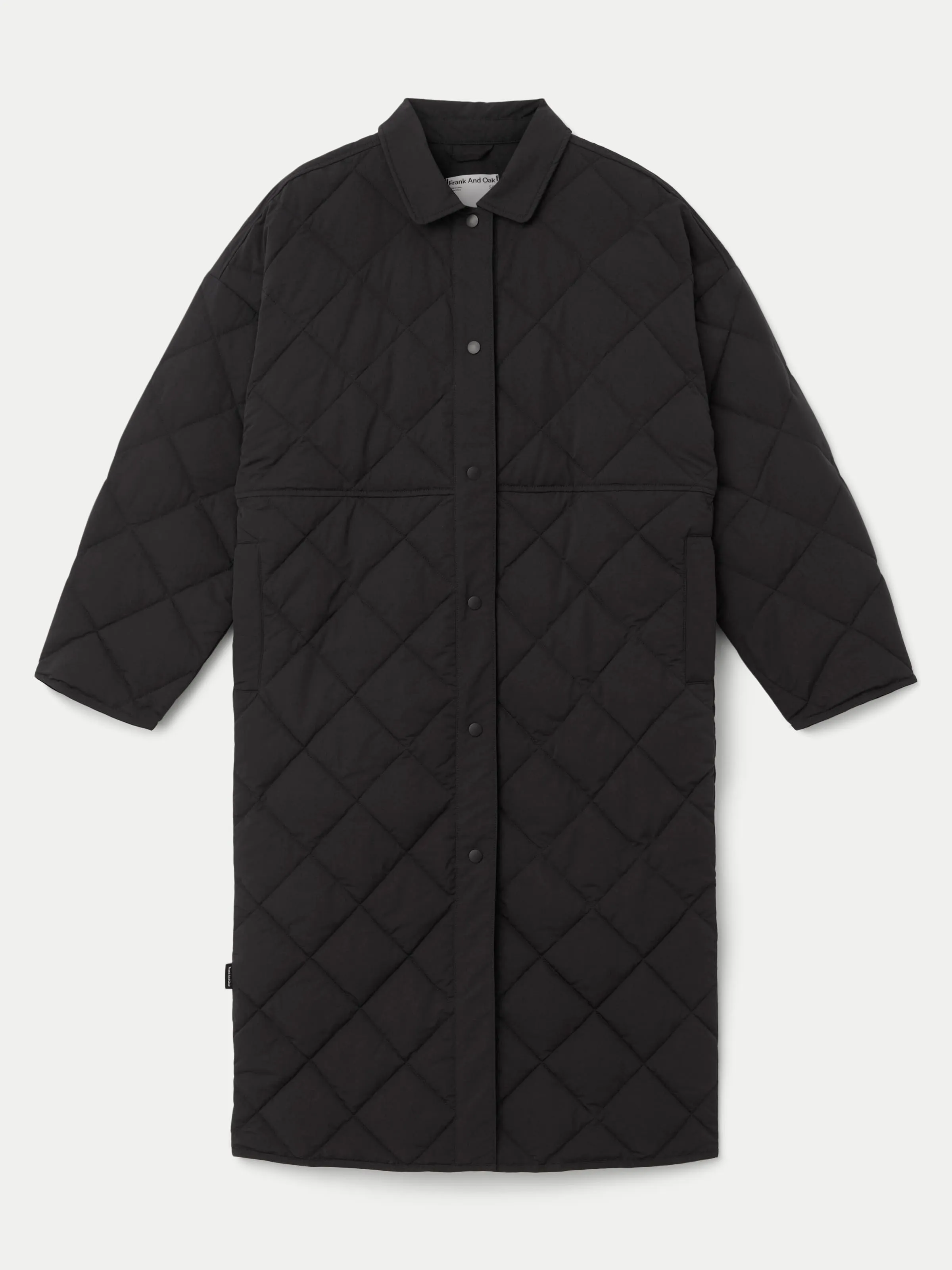 The Skyline Maxi Jacket in Black
